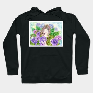 Lilac Mystique Rose Fairy Hoodie